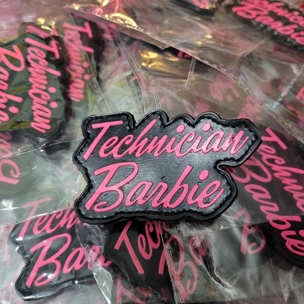 Barbie Female mechanic patch
